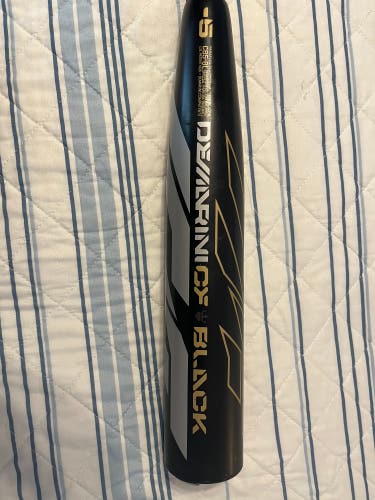 Used USSSA Certified 2019 DeMarini Composite CF Zen Black Bat (-5) 27 oz 32"