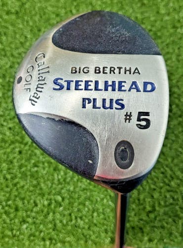 Callaway Big Bertha Steelhead Plus 5 Wood  / RH / Stiff Graphite ~42.5" / jd5991