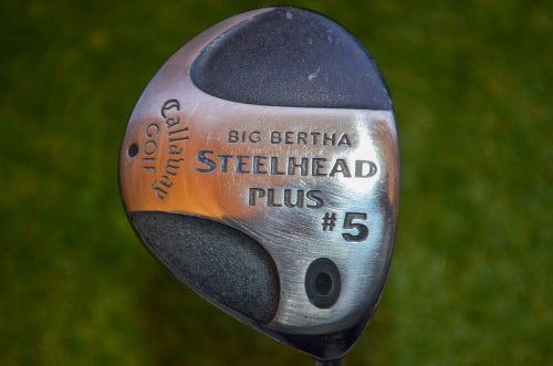 Callaway	Big Bertha SteelHead Plus	5 Wood	RH	42"	Graphite	Light	New Grip
