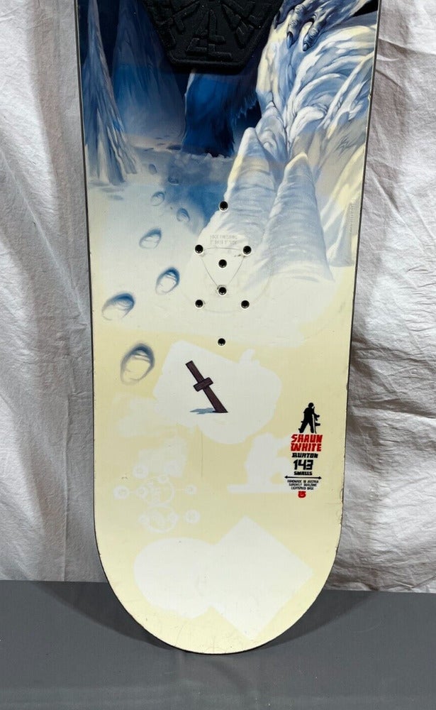 2007 Burton Shaun White 143cm Yeti Graphic Freestyle All-Mtn