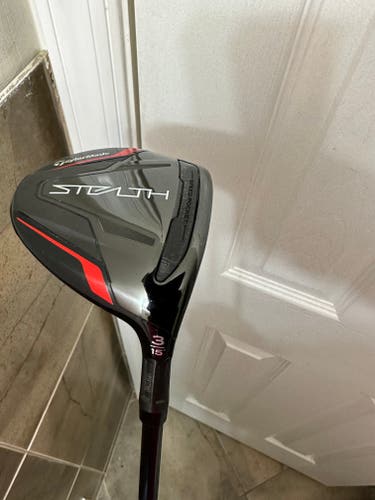 TaylorMade Stealth 3 Wood 15* Fujikura Ventus Stiff Flex Graphite Right Handed