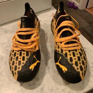 PUMA Future 5.1 cleats in Ultra Yellow/PUMA Black
