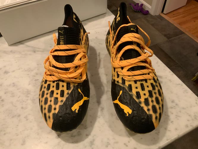 PUMA Future 5.1 cleats in Ultra Yellow/PUMA Black