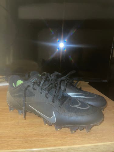 Black Men's Molded Cleats Nike Huarache