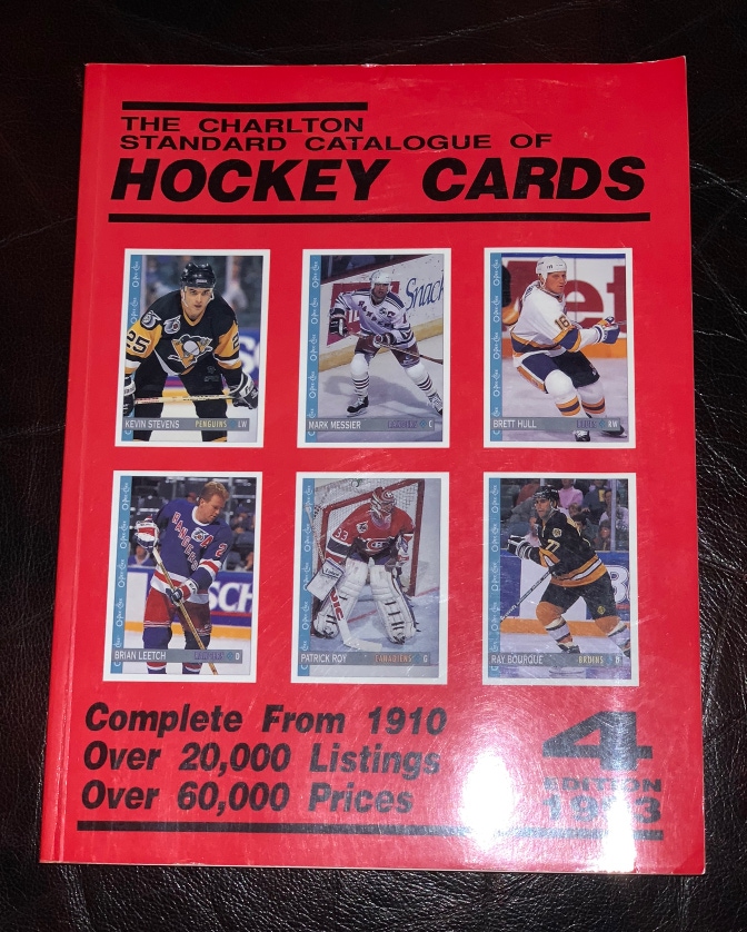 1993 Charlton Hockey card Price Guide