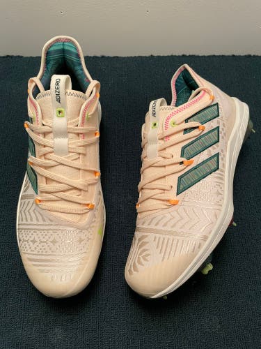 Adidas Adizero 8 Apex “Hispanic Heritage” Metal Baseball Cleats Size 9