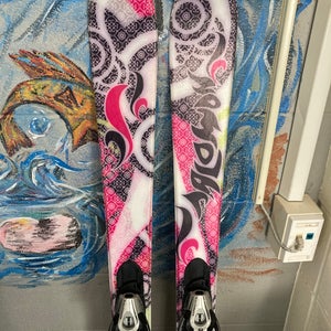 Used Salomon 151 cm All Mountain Skis With Bindings