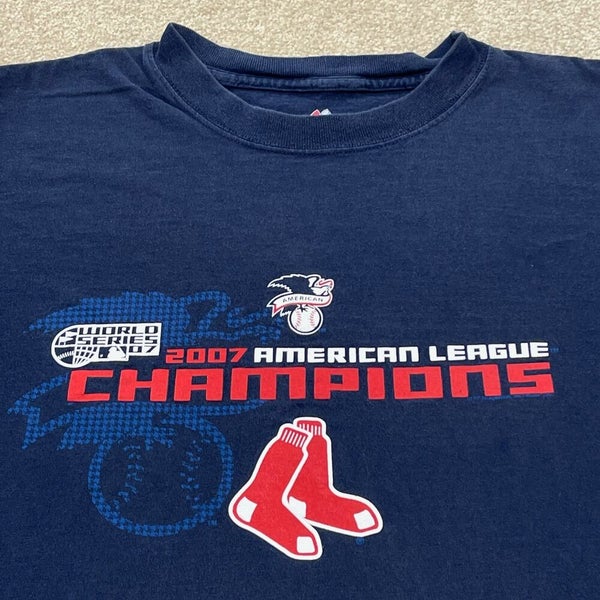 SavageBerries Vintage Liquid Blue MLB Boston Red Sox T-Shirt Medium Tie Dye Baseball Red Blue