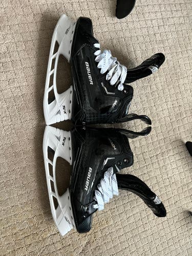 Bauer Supreme Mach Size 6 Fit 3 Hockey Skates Used Once No Steel