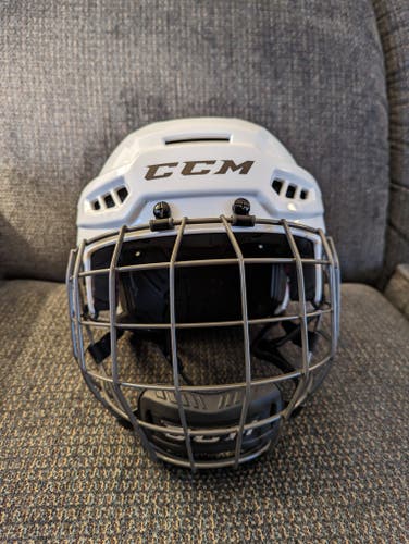 Used S/M CCM FL500 Helmet with FM500 Cage