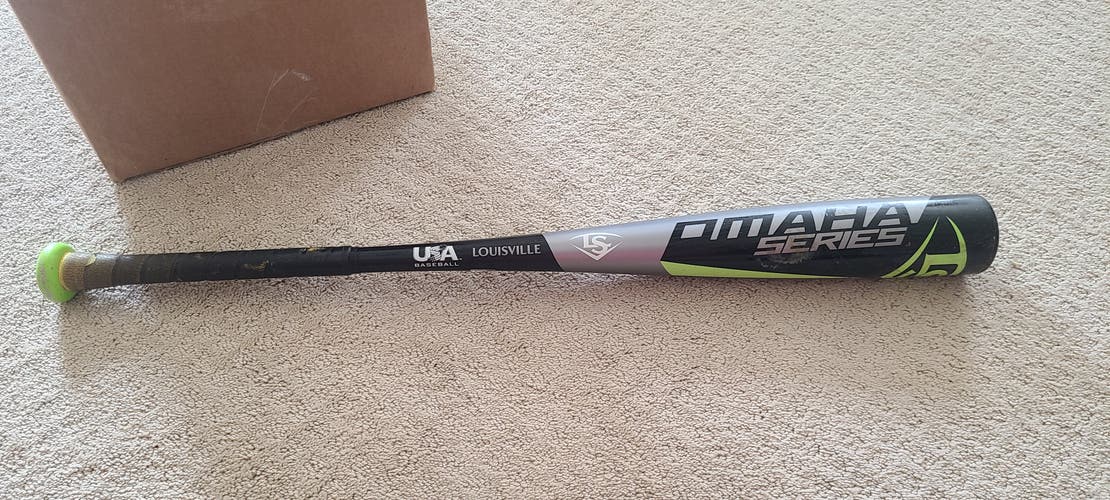 Used Louisville Slugger Alloy Omaha Bat (-10) 20 oz 30"