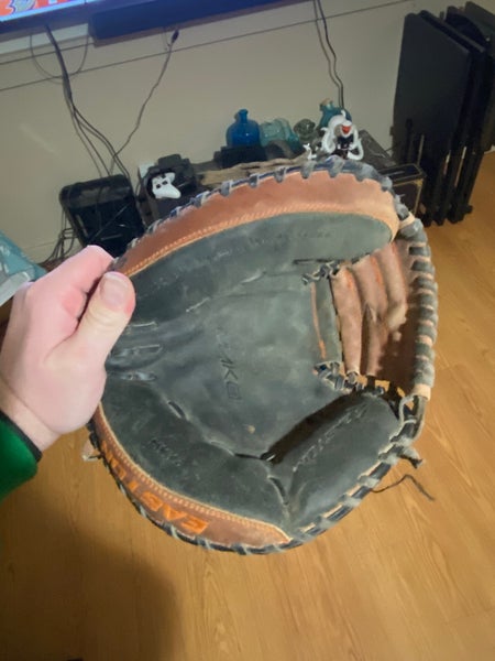 Used Easton Right Hand Throw Catcher's Glove