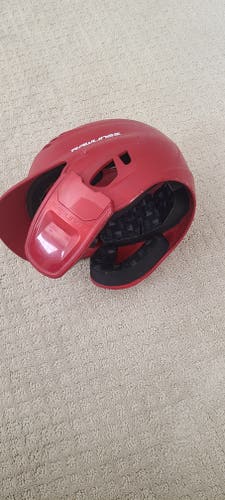 Used 6 7/8 - 7 5/8 Rawlings R16 Batting Helmet