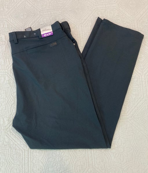 Greg Norman Men's Ultimate 5 Pocket Stretch Golf Pants Size 40 X