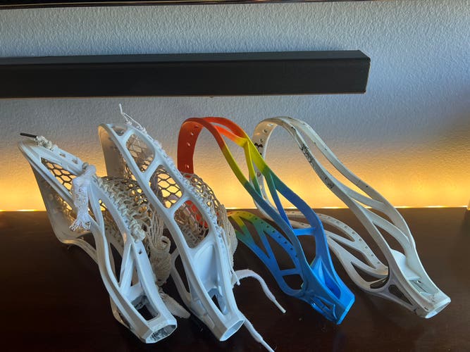 Assortment of 4 Lacrosse heads