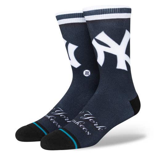 2023 New York Yankees BP Jersey NYY Stance MLB Baseball Socks Large Men's 9-13