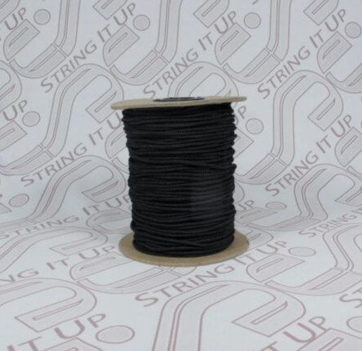 Lacrosse Sidewall 100 Yards Spool New Stringing Supplies Black