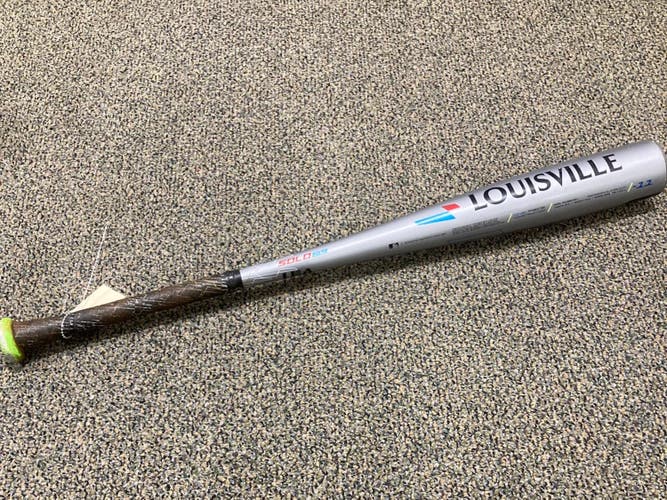 Used USABat Certified 2019 Louisville Slugger Solo 619 Alloy Bat -11 19OZ 30"