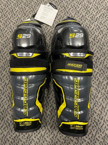 Bauer Supreme S29 11” shin pads