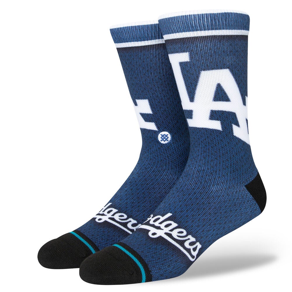 MLB Compression Socks, Los Angeles Dodgers - Classic Stripe L/XL