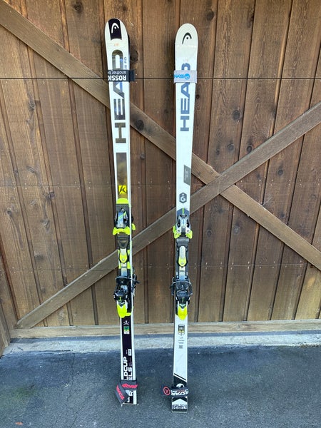 Used HEAD 188 cm Racing World Cup Rebels i.GS RD Skis With