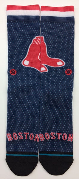 2023 Boston Red Sox BP Jersey BOS Stance MLB Baseball Socks Large