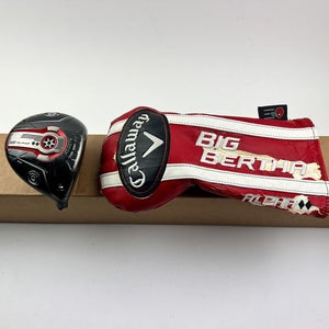 Used Callaway Big Bertha Alpha Double Diamond 815 Driver 9* HEAD ONLY Golf Club