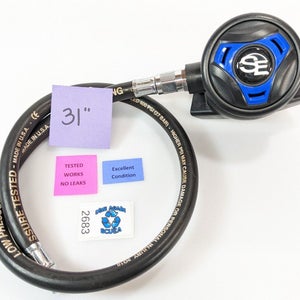 Sea Elite Scuba Dive 2nd Second Stage Regulator 31" Hose (Can be an Octo) #2683
