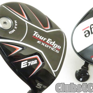 Tour Edge Exotics E722 Fairway 18° 5 Wood Fujikura Ventus Red 5 Regular  MINT