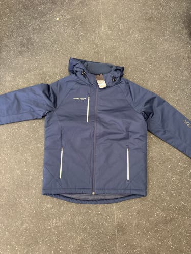 New Adult Small Navy Blue Bauer Heavyweight Jacket