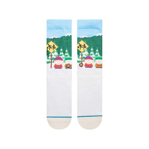 Stance x South Park Bus Stop Characters Large Stance Crew Socks Men's 9-13