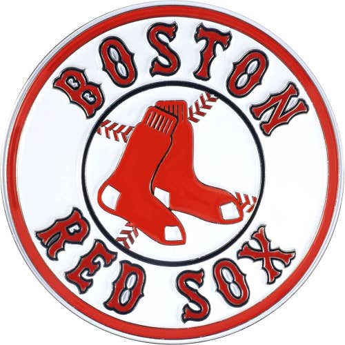 MLB Boston Red Sox Color Team 3-D Chrome Heavy Metal Emblem by Fanmats