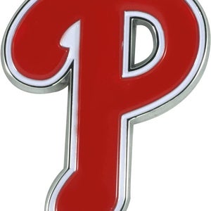 MLB Philadelphia Phillies Color Team 3-D Chrome Heavy Metal Emblem by Fanmats