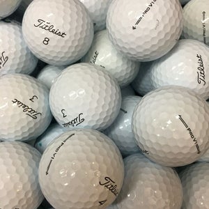 50 Titleist Pro V1 2021 Near Mint AAAA Used Golf Balls