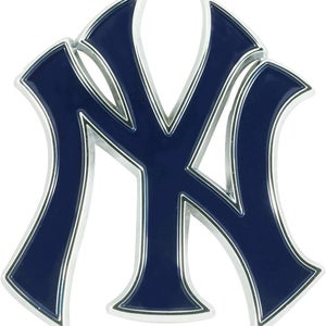 MLB New York Yankees Color Team 3-D Chrome Heavy Metal Emblem by Fanmats