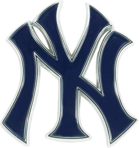 MLB New York Yankees Color Team 3-D Chrome Heavy Metal Emblem by Fanmats