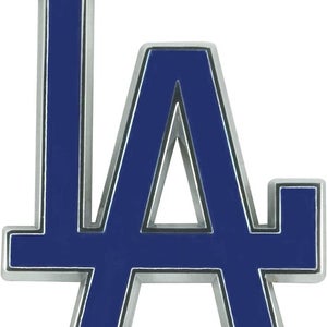 MLB Los Angeles Dodgers Color Team 3-D Chrome Heavy Metal Emblem by Fanmats