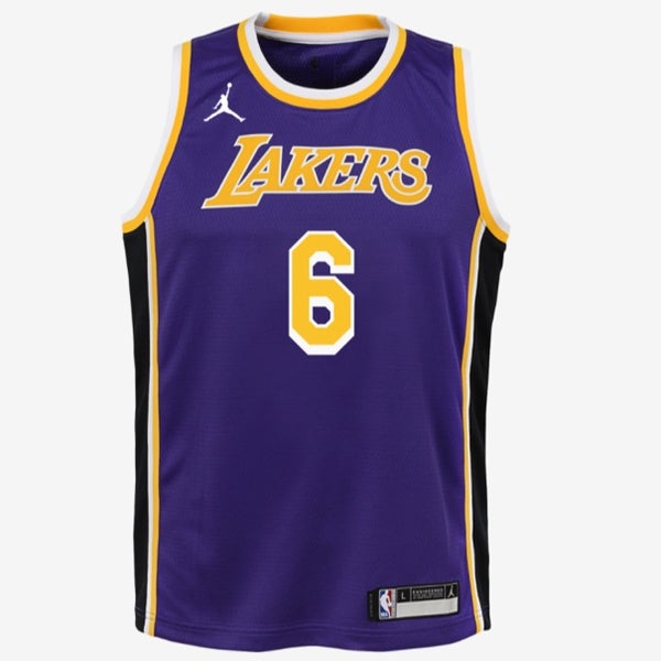 lebron lakers youth jersey