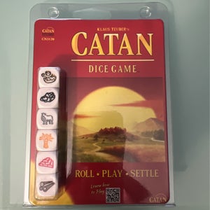 Original The Settlers of Catan or Simply Settlers Dice Game