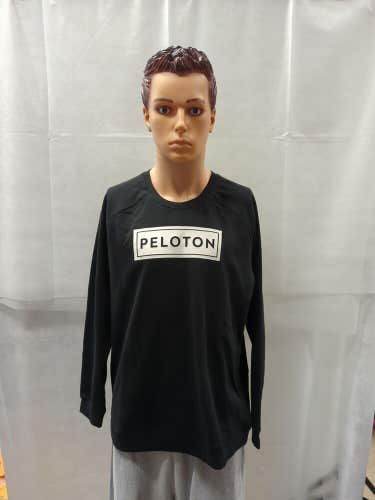 NWT Peleton Heratage Black Crewneck Sweater L