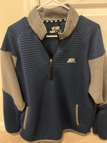 USA Hockey 1/4 Zip Sweatshirt