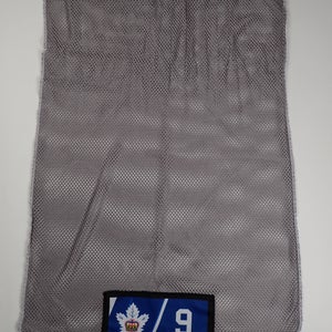 Toronto Marlies AHL WARRIOR Pro Stock Return Hockey Player Laundry Bag PICK NUMBER!