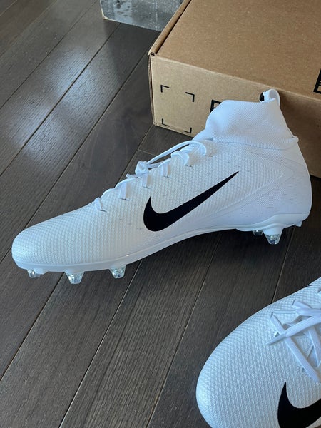 Nike Vapor Untouchable 3 Elite Cleats White AO3006-100 Men's Size 13.5 NEW