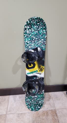Burton Chopper Snowboard 111 cm With Burton JR Binding Fit 2-5 .