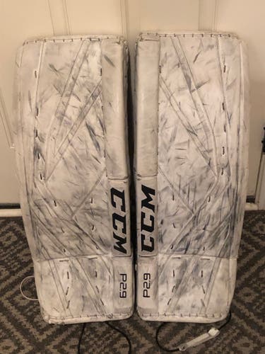 Used 32" CCM Premier P2.9 Goalie Leg Pads