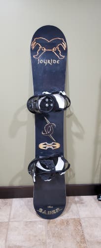 Snowboard saber Joyrioe 158cm With Altitude L/XL binding fit 8.5-12 .