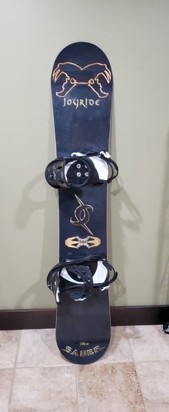 Snowboard saber Joyrioe 158cm With Altitude L/XL binding fit 8.5-12 .