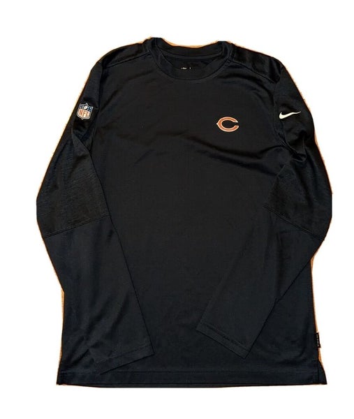 Nike NFL, Tops, Nike Nfl Bears Long Sleeved White Drifit Shirt Size  Medium