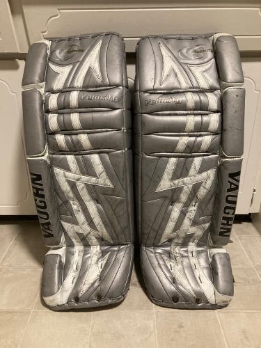 Used 34" Vaughn Velocity V3 Goalie Leg Pads
