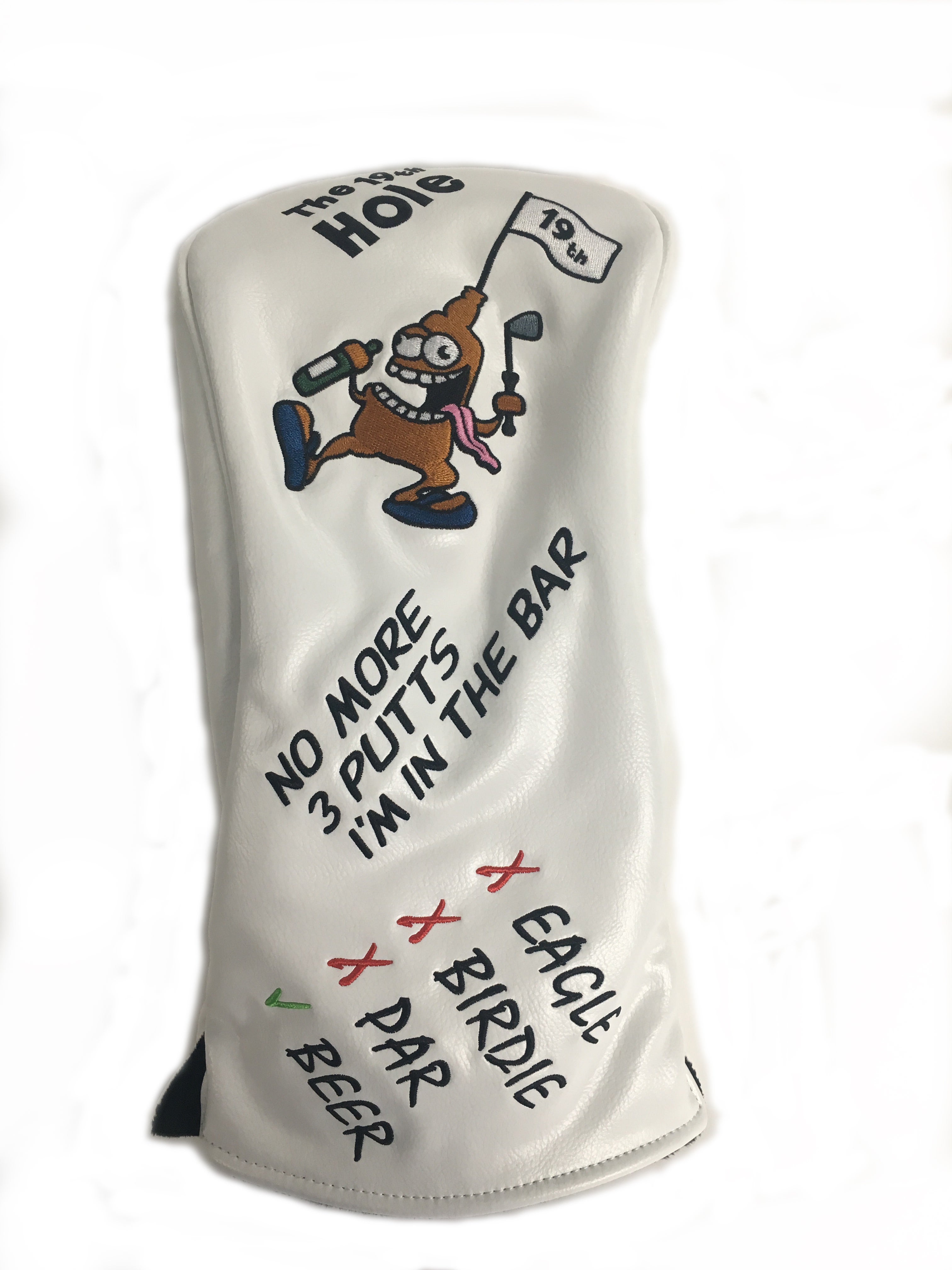 19th Hole Utility Head Cover, Golf Head Cover For Women & Men